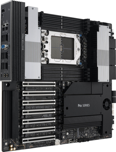 Матична плоча Asus PRO WS WRX90E SAGE SE, WRX90, DDR5, црна