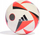 Top futbolli adidas Fussballliebe Euro24 Club IN9372, për bar natyral, replica ndeshjeje, i bardhë kuqezi