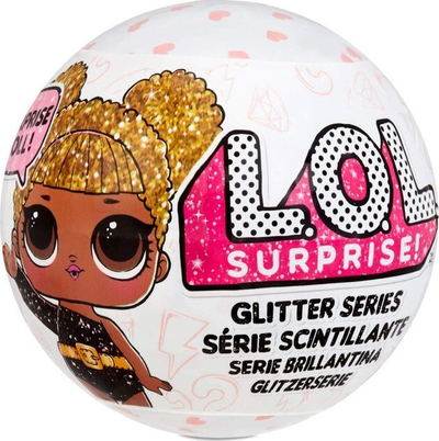 Set kukulla L.O.L. Surprise Glitter Series, 3 copë, Style 2, shumëngjyrësh