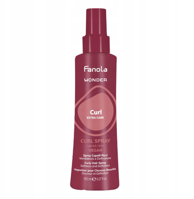 Sprej flokësh Fanola Wonder Curl, për kaçurrela, definim dhe butësi, 150ml