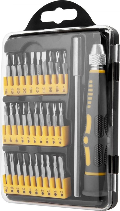 Set kaçavidash Rebell RB-1102, 32 copa, me dorezë komode
