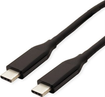 Kabllo USB4 VALUE Gen 3, 40 Gbit/s, 0.5m, e zezë