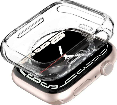 Mbështjellës për orë inteligjente Spigen Rugged Armor, për Apple Watch 44 45mm, transparent