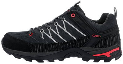 Këpucë trekking CMP Rigel Low WP M, lëkurë, taban FullOn GRIP, blu