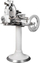 Makinë prerëse me pedestal Berkel B114X Glossy, manuale, profesionale, e bardhë me shkëlqim