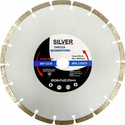 Disk prerës Silver SILVER, 350 x 10 x 25.4/22.2mm