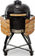 Grill qeramik Kamado BONO Media Classic, 20", BBQ smoker dhe furrë, i zi
