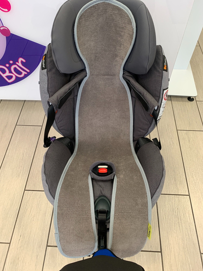 Jastëk ajrosës për ulëse auto AeroMoov Group 2, 3D, pambuk organik, antracit
