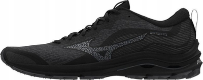 Atlete trail Mizuno Wave Rider GTX, Gore Tex, mesh, të zeza me gri
