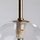 Luster varëse TK-Lighting Aurora, 1xG9, Ø50cm, e zezë ari