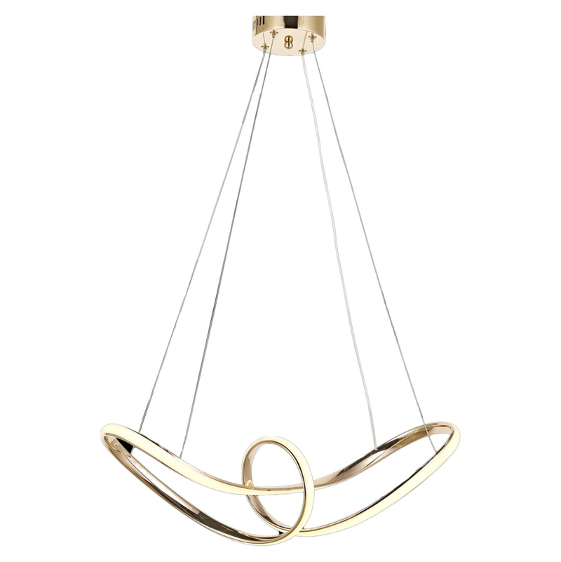 Llambë tavani LED e artë 70×78 cm (HM7522.02)