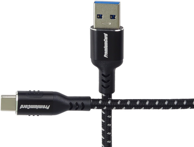 Kabllo USB PremiumCord USB 3.2 Gen 1, 5 Gbit/s, 60W PD 3.0 QC 4.0, i zi