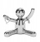 Mbajtëse për bizhuteri Umbra Figures Buddy 1015610158 / S, 3 copë
