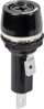 Држач за осигурувачи TRU Components TC R3 53, за осигурувачи 6.3 x 32 mm, 15A, црн