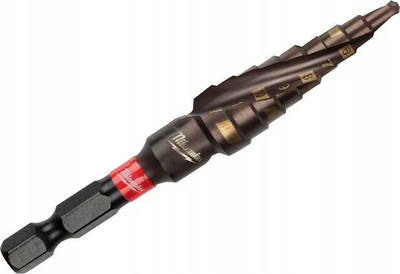 Freza shkallore Milwaukee Shockwave 48-89-9261, 4-12mm, TiAlN, metal PVC