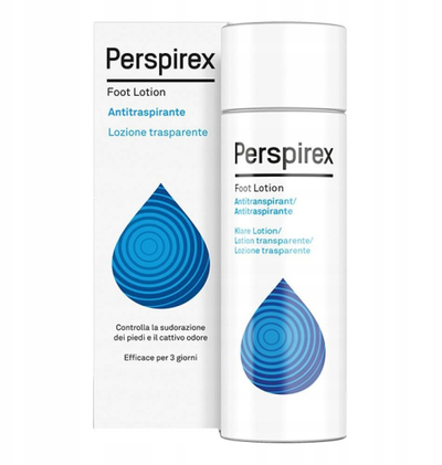 Locion antiperspirant Perspirex Hand and Foot, 100 ml, për duar dhe këmbë, transparent