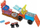 Set loje Hot Wheels Monster Trucks 5 Alarm Rescue, Color Shifters, me 1 monster truck dhe 2 makina, shumëngjyrësh