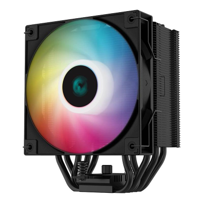 Ftohës procesori DeepCool AG500 BK ARGB, 120mm, ARGB, i zi