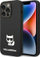 Mbrojtëse Karl Lagerfeld Silicone Choupette Body, për iPhone 14 Pro Max, e zezë