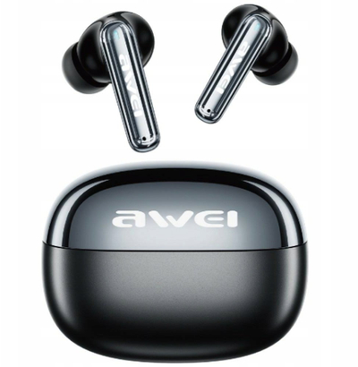 Kufjet Awei T92 ANC Pro, wireless, ANC, me stacion karikimi, të zeza