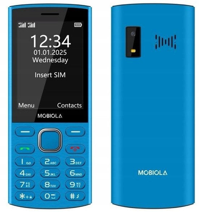 Telefoni Mobiola MB4280, 4G, VoLTE, blu