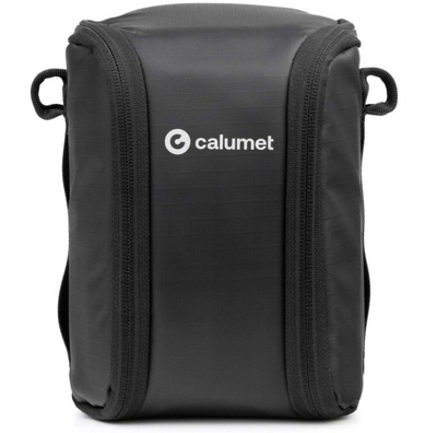 Çantë objektivi Calumet PRIME Air Lens Pouch M, najlon i fortë, për objektiva 24–70mm, e zezë