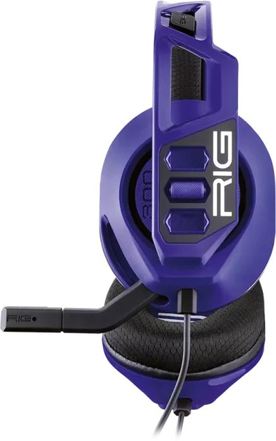 Gejминг слушалки Nacon RIG 300 Pro HS, 40mm, за PS4 PS5, Purple Cosmic