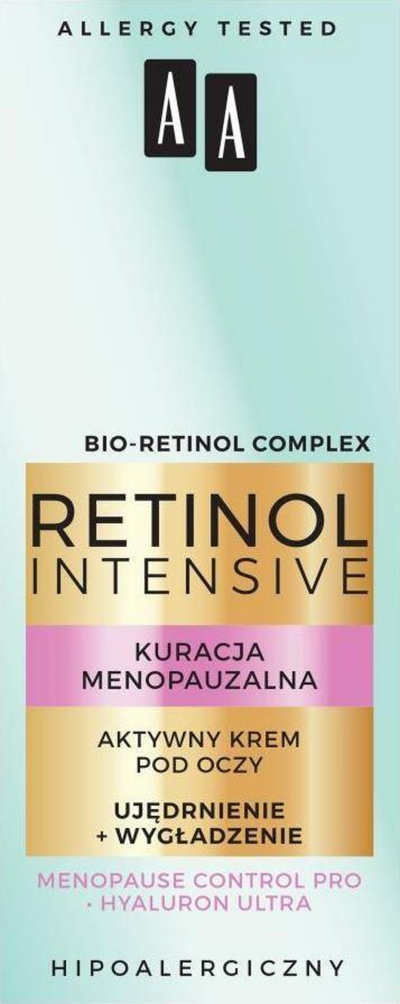 Krem për sy AA me retinol, 15 ml