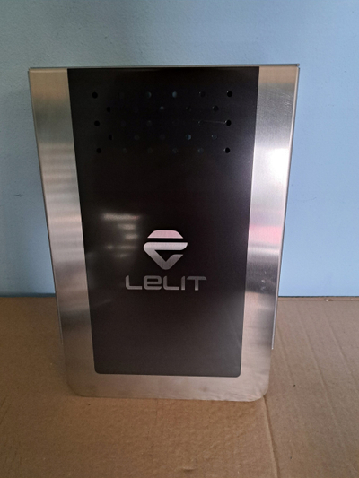 Sirtar knock box Lelit PLA360M, çelik inox, këmbë gome që s’rrëshqasin, argjendtë