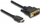 Kabllo Delock HDMI - DVI-D, 5m, e zezë