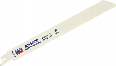 Tehe për sharre reciproke Wilpu 3015/200, Bi-Metal, 200mm, set me 5 copa