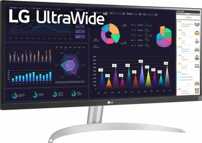 Monitor LG UltraWide 29WQ600-W, 29", FHD, i bardhë