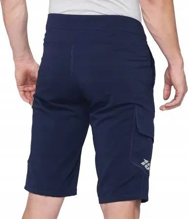 Shortsa çiklizmi 100 Percent RIDECAMP për meshkuj, madhësia 38 52 EUR, blu navy