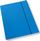 Dosje A4 me lastik Office Products, 350 g/m², pako 10 copë, blu