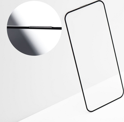 Mbrojtëse ekrani OG për Samsung Galaxy S24 Ultra, xham i temperuar 9H, ngjitje e plotë, e zezë