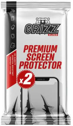Xham kamere GrizzGlass HybridGlass për Oppo Reno15 F, set 2 copë, transparent