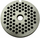 Sitë për grirëse mishi Dora Grinder Sieve 8A4, çelik inox, e trashë, ngjyrë argjendi