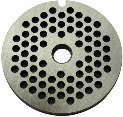 Sitë për grirëse mishi Dora Grinder Sieve 8A4, çelik inox, e trashë, ngjyrë argjendi