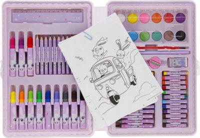 Set kreativ Starpak Rabbit, 68 pjesë, për fëmijë, shumëngjyrësh