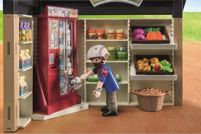 Set lodrash Playmobil Country 71250 Farm Shop, 83 copë, për kalamaj 4-10 vjeç, shumëngjyrësh