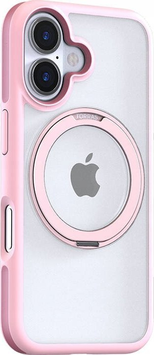 Futrollë TORRAS Ostand R Fusion për iPhone 16, mbrojtëse, rozë