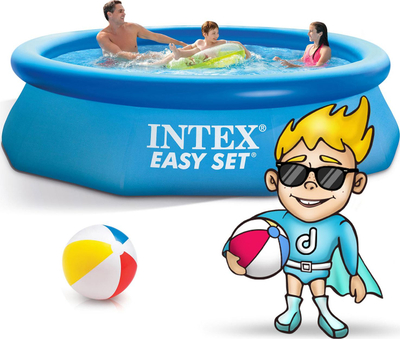 Pishinë fryrëse Intex Easy Set 305x76cm, 3854L, blu