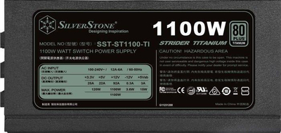 Furnizues energjie SilverStone Strider Titanium, 1100 W