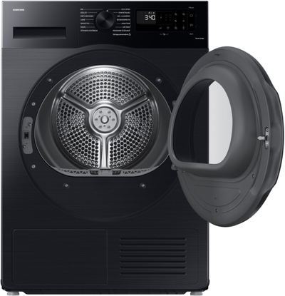 Сушара за алишта Samsung, 9kg, топлотна пумпа, WiFi SmartThings, бела