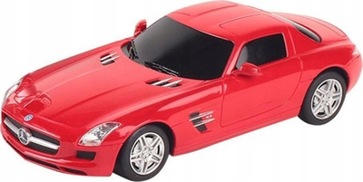 Makinë me telekomandë Rastar Mercedes Benz SLS AMG, shkalla 1:24, e kuqe