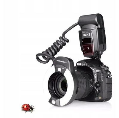 Blic unazor Meike MK-14EXT për Canon, i zi