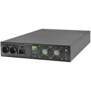 UPS për rack Qoltec Zlon, 2KVA 2000W, Power Factor 1.0, i zi