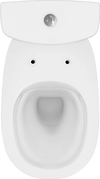 WC комплет Arteco CleanOn комбиниран, систем за заштеда на вода, антибактериско седиште, бела