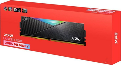 RAM memorie Adata XPG, RGB, 16 GB, DDR5, 5200 MHz, CL38