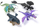 Figurë lodër Spin Master How to Train Your Dragon Toothless, 12 cm, e zezë